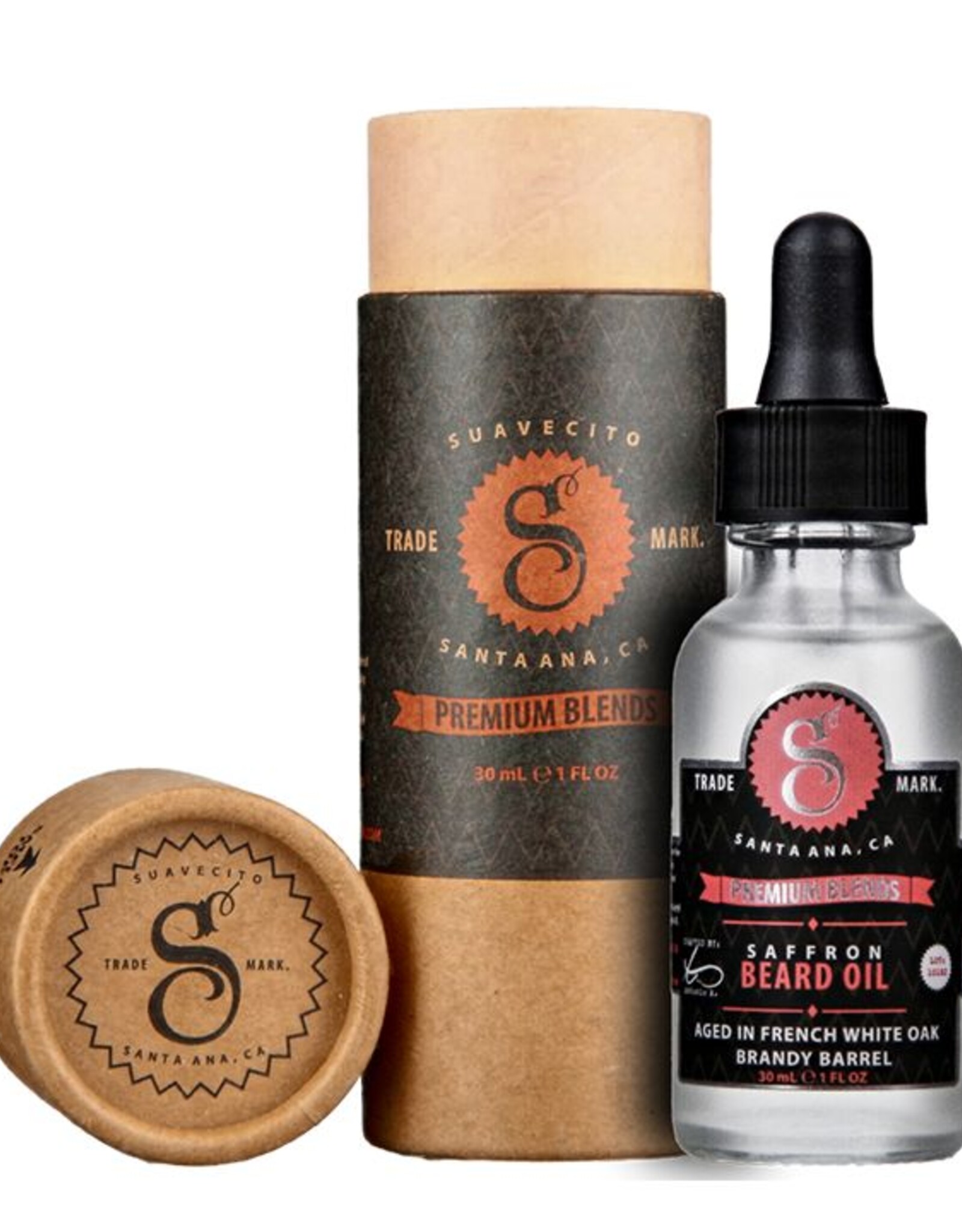 Suavecito Premium Saffron Beard Oil