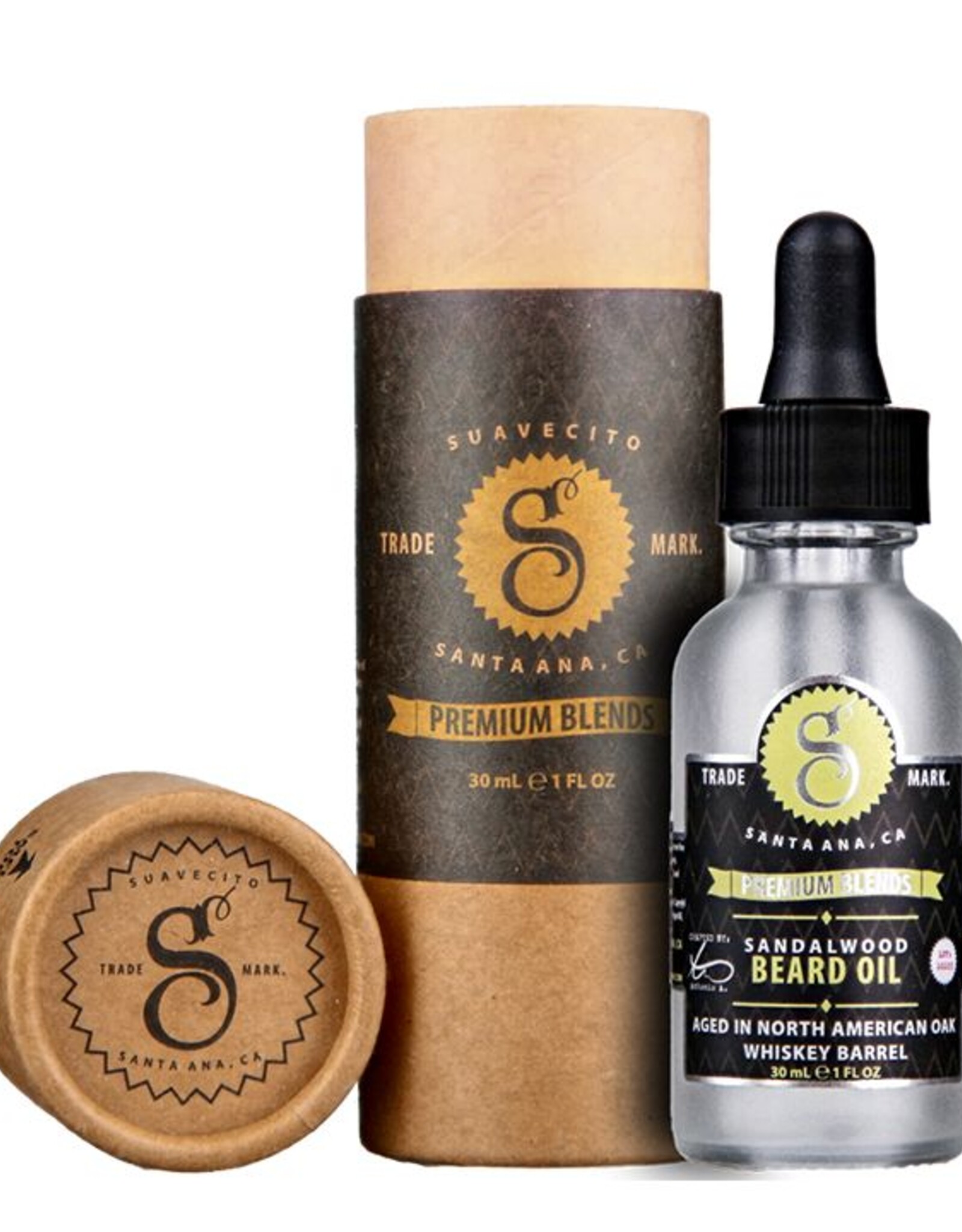 Suavecito Premium Sandalwood Beard Oil