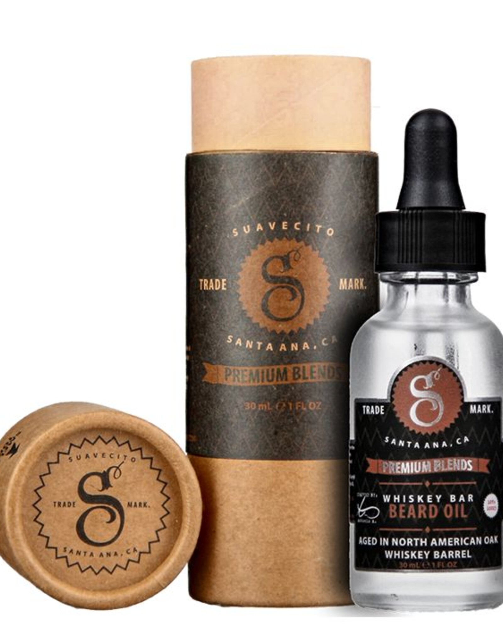 Suavecito Premium Whiskey Bar Beard Oil
