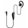 Kenwood 2 Pin C-Shape Kenwood Portofoon Oortje