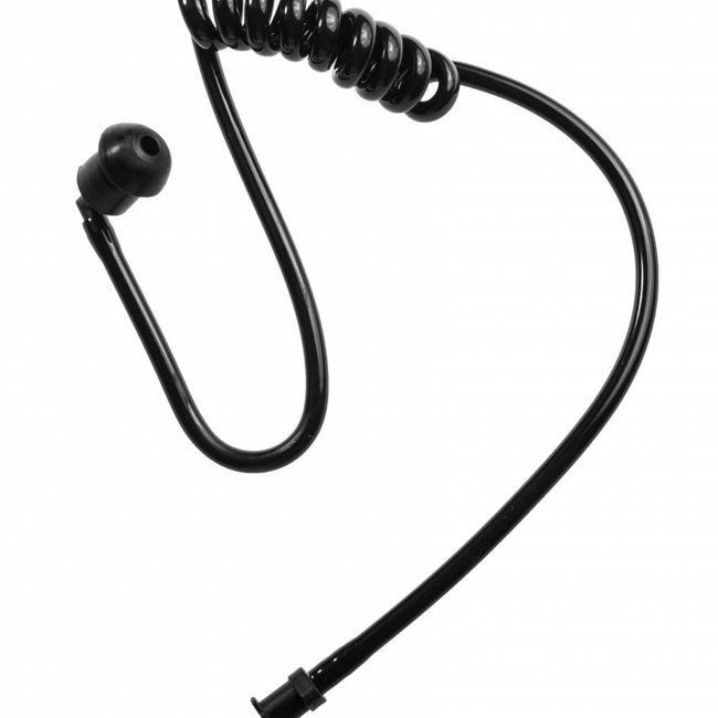 Accessoires Zwarte Eartube voor uw Portofoon Headset