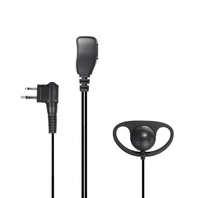 Motorola 2 Pin D-Shape Motorola Portofoon Oortjes