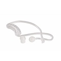 Kenwood 2 Pin Military Grade Portofoon Headset voor Kenwood met Braided Kabel