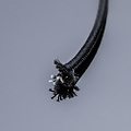 Kenwood 2 Pin Military Grade Portofoon Headset voor Kenwood met Braided Kabel & Zwarte Eartube