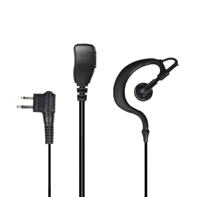 Motorola 2 Pin G-Shape Headset voor Motorola Portofoon