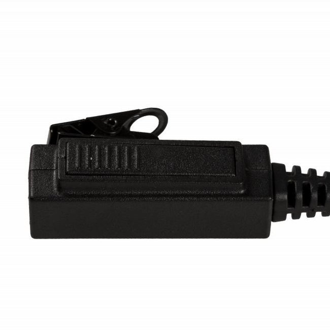 Kenwood 2 Pin Braided D-Shape Heavy Duty Oortje voor Kenwood Portofoons