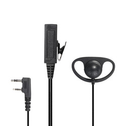 Braided D-Shape Heavy Duty Headset voor BaoFeng