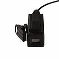 Kenwood 2 Pin Braided D-Shape Heavy Duty Oortje voor BaoFeng Portofoons