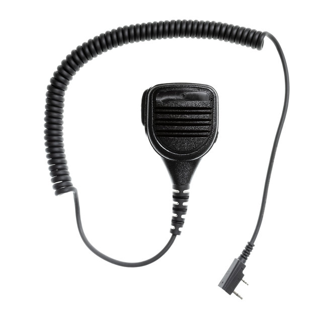 Kenwood 2 Pin Heavy Duty spreeksleutel voor Kenwood met Kevlar kabel