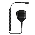 Kenwood 2 Pin Waterproof Speaker Microfoon voor Kenwood met Kevlar kabel en IP67 rating