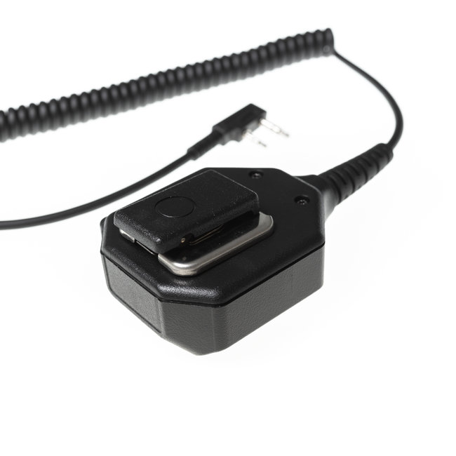 Kenwood 2 Pin Waterproof Speaker Microfoon voor Kenwood met Kevlar kabel en IP67 rating