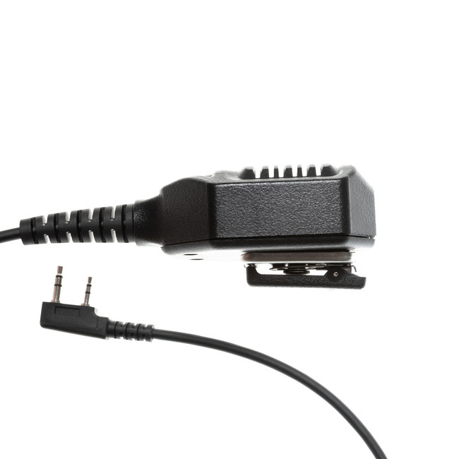 Kenwood 2 Pin Waterproof Speaker Microfoon voor Kenwood met Kevlar kabel en IP67 rating