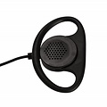 Kenwood PKT D-Shape Portofoon Headset voor Kenwood PKT-23E