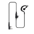 Kenwood 2 Pin G-Shape Headset voor Kenwood Portofoons