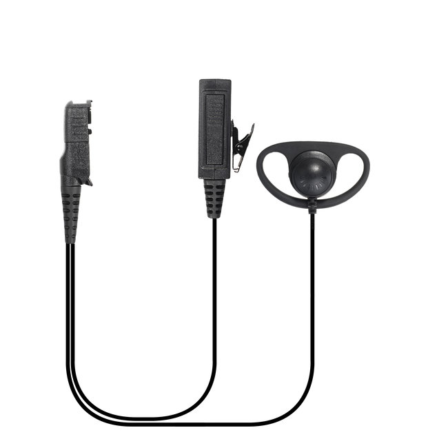 Motorola M11 Heavy Duty D-Shape Headset voor Motorola DP2400, DP2600