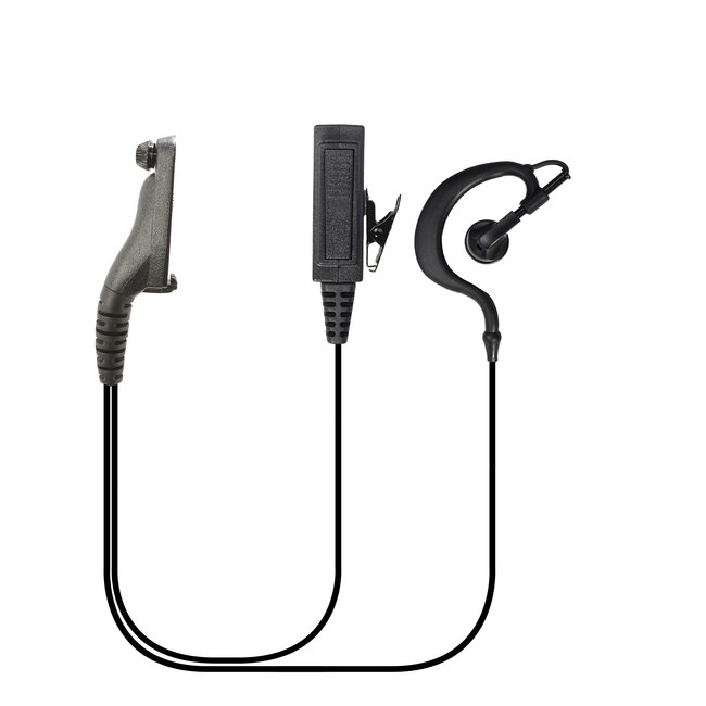 MOT DP4000 Heavy Duty G-Shape Headset voor Motorola DP4400, DP4600, DP4800 & MTP850S