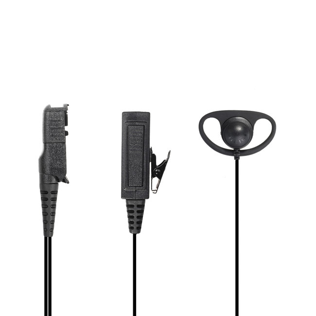 Heavy Duty D-Shape Headset voor Motorola DP3441 en DP3661