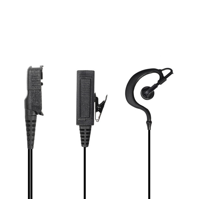 Heavy Duty G-Shape Headset voor Motorola DP3441 & DP3661
