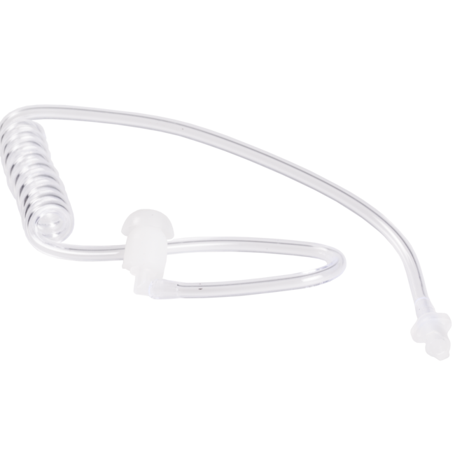 Accessoires Transparante Reserve Eartube voor uw Portofoon Headset