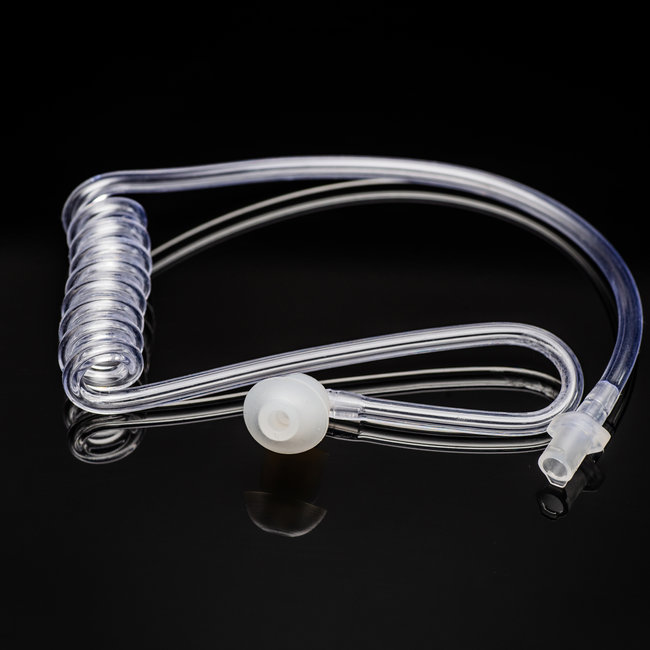 Accessoires Transparante Reserve Eartube voor uw Portofoon Headset