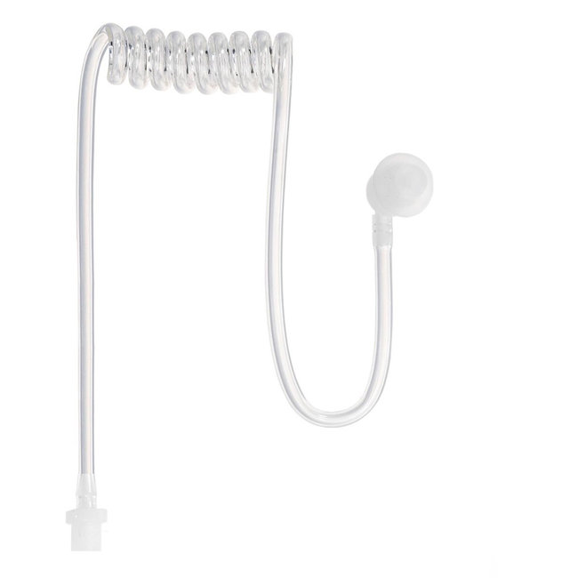 Accessoires Transparante Reserve Eartube voor uw Portofoon Headset
