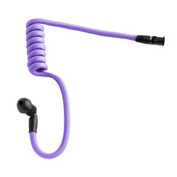 Braided Eartube Lila