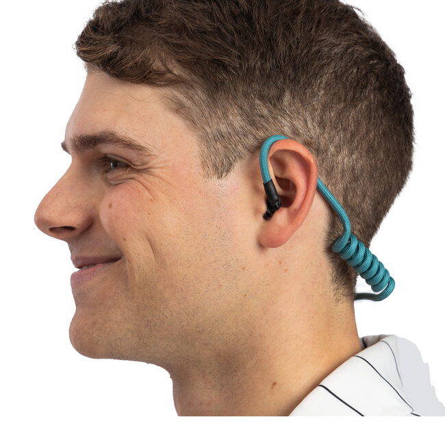 Accessoires Hoornie - Braided Eartube Turquoise