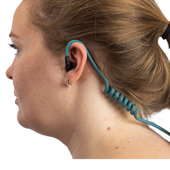 Accessoires Hoornie - Braided Eartube Turquoise