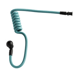 Braided Eartube Turquoise