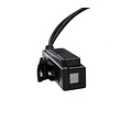 Kenwood 2 Pin Military Grade Portofoon Headset voor Kenwood met Braided Kabel