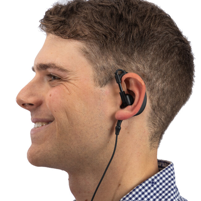 MOT DP4000 Heavy Duty G-Shape Headset voor Motorola DP4400, DP4600, DP4800 & MTP850S