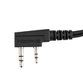 Kenwood 2 Pin C-Shape Kenwood Portofoon Oortje