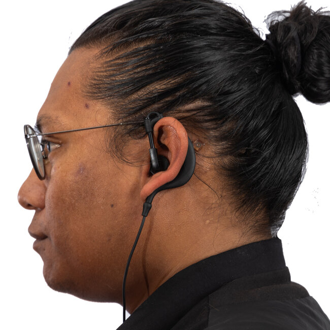 Motorola TLKR / TalkAbout G-Shape Headset met in-line PTT voor Motorola TLKR & TalkAbout