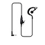 Motorola TLKR / TalkAbout G-Shape Headset met in-line PTT voor Motorola TLKR & TalkAbout