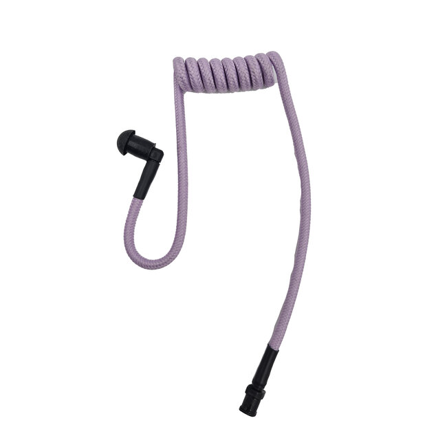 Accessoires Braided Eartube Pastel Paars