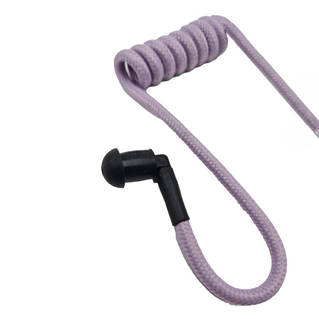 Accessoires Braided Eartube Pastel Paars