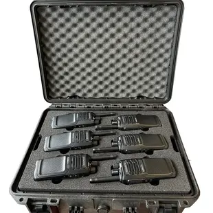 Koffer voor 6x Kenwood TK-3701D
