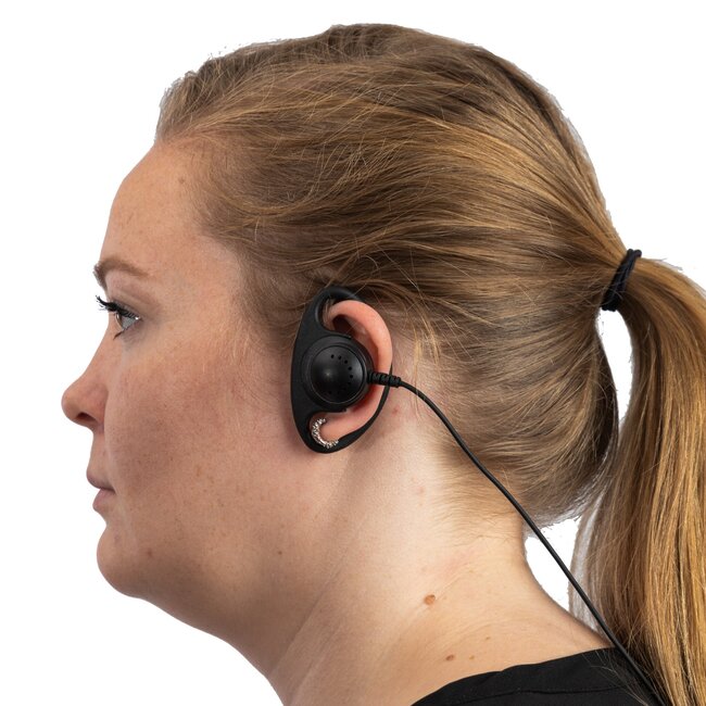 Accessoires 2.5mm D-Shape Listen Only Headset