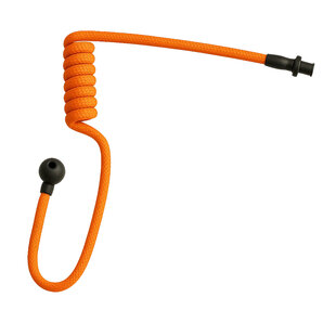 Braided Eartube Oranje