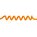 Accessoires Hoornie - Braided Eartube Oranje