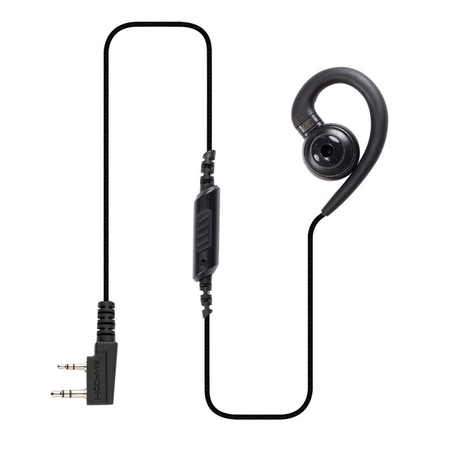 Kenwood 2 Pin G-Bud Kenwood Portofoon Oortje