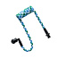 Accessoires Hoornie Blaze Braided Eartube – Lichtblauw, Blauw, Groen en Wit Design