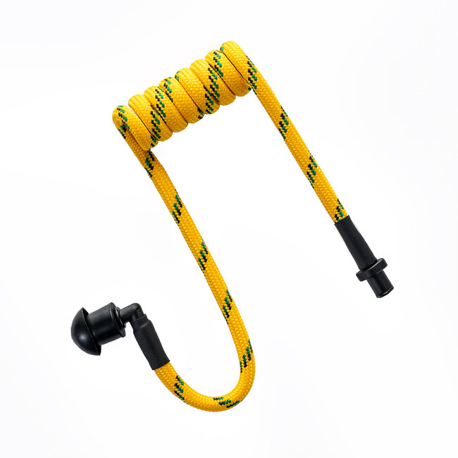 Accessoires Hoornie Bumble Braided Eartube – Geel en Zwart Design