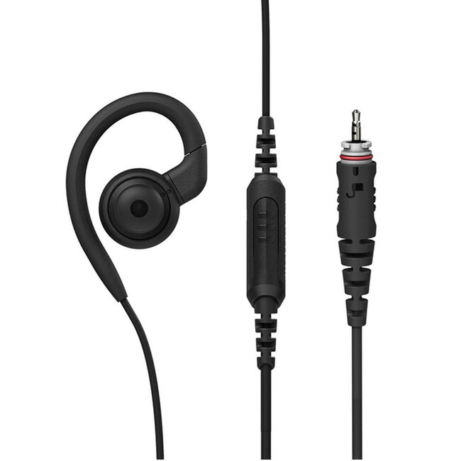 Motorola CLP446E Motorola PMLN8125A short C-Ring oortje met kort snoer