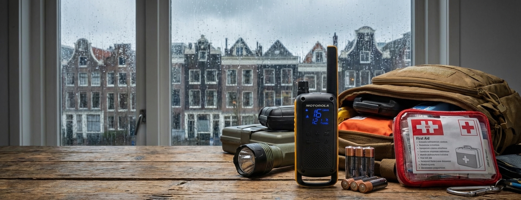 Motorola T82 Extreme in je noodpakket - Waarom deze portofoon essentieel is!