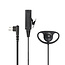 Motorola 2 Pin D-Shape Heavy Duty Headset voor Motorola 2-pin