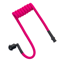 Braided Eartube Roze