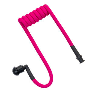 Braided Eartube Roze