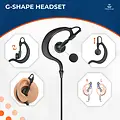 Kenwood 2 Pin Headset voor Kenwood Portofoon