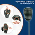 Kenwood 2 Pin Kenwood Speaker Microfoon